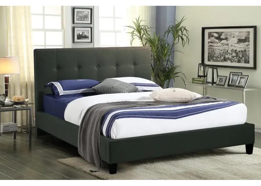 Avery Charcoal Bed - Queen