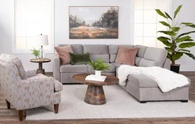 Sadie 2 Piece Pop Up Sleeper Sectional With Storage - Right Arm Chaise