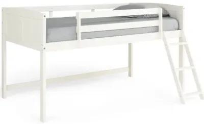 Scout Loft Bunk Bed - Dove White