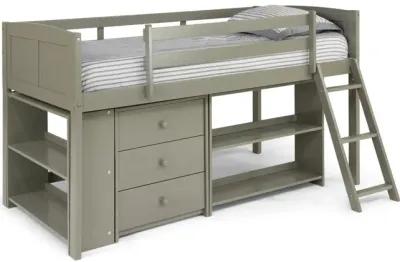 Scout Loft Bunk Bed - Fossil Grey