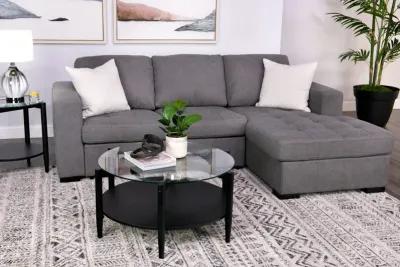 Louden 2 Piece Sleeper Sectional With Chaise - Left Arm Facing Sofa