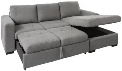 Louden 2 Piece Sleeper Sectional With Chaise - Left Arm Facing Sofa