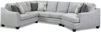 Lowry 3 Piece Sectional - Right Cuddler