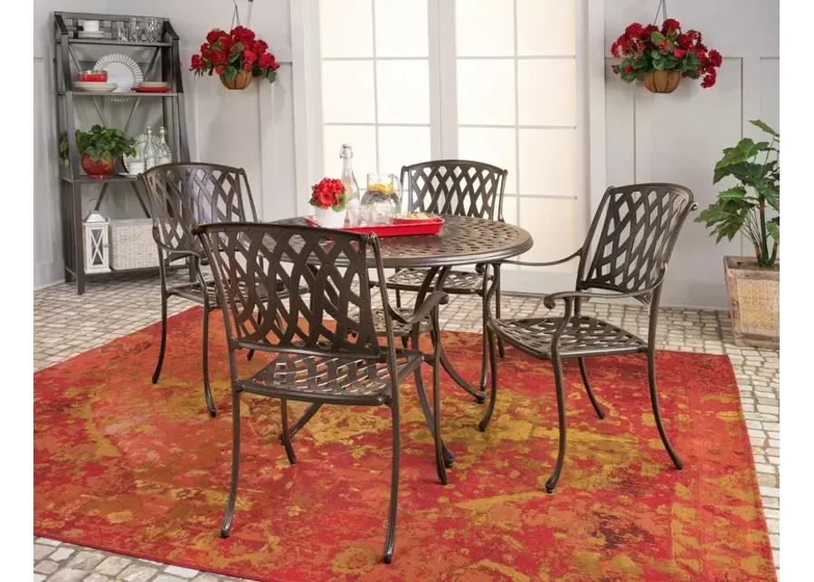 Bellmore II 5 Piece Patio Dining Set