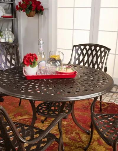 Bellmore II 5 Piece Patio Dining Set