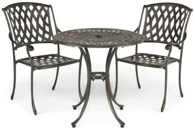 Bellmore II 3pc Bistro Set