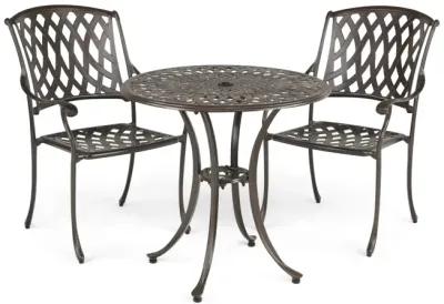 Bellmore II 3pc Bistro Set