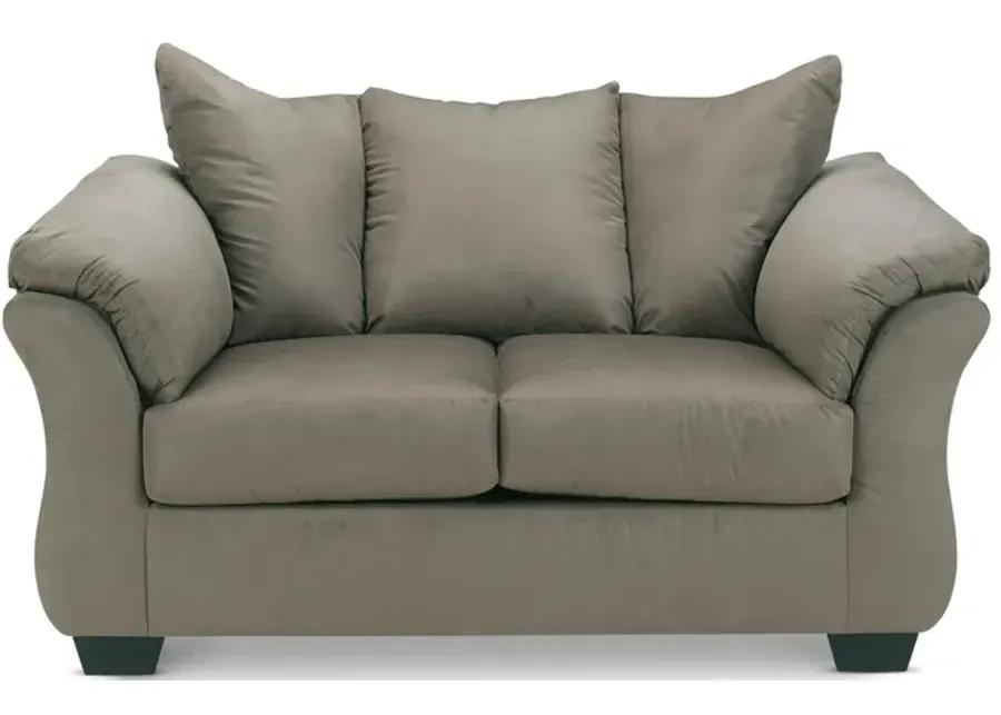 Almath Sofa   Loveseat Set - Cobblestone