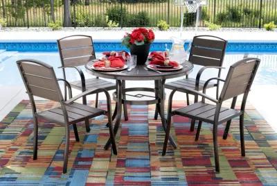 Pearl Cove 5 Piece Patio Dining Set