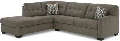 Lavon Sectional with Left Chaise - Chocolate