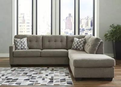 Lavon Sectional with Right Chaise - Chocolate