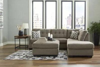 Lavon Sectional with Right Chaise - Chocolate