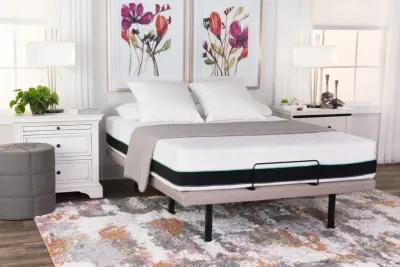 12  Memory Foam Queen Mattress with Adjustable Base