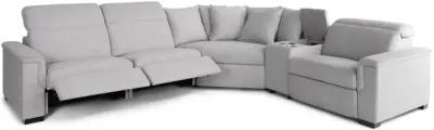 Lexi II 5p Piece Sectional With Armless Recliner