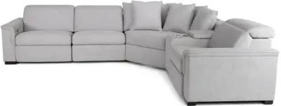 Lexi II 5p Piece Sectional With Armless Recliner