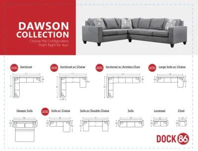 Dawson 2 Piece Sectional - Right Sofa