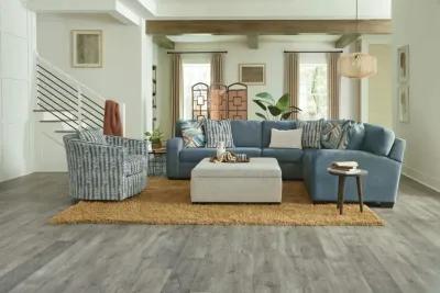 Theo 2 Piece Sectional - Blue