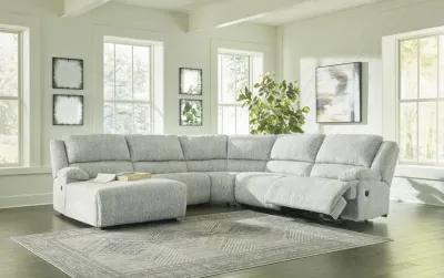 Athena 6 Piece Reclining Modular Sectional - Left Chaise