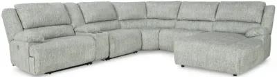 Athena 6 Piece Reclining Modular Sectional - Right Chaise