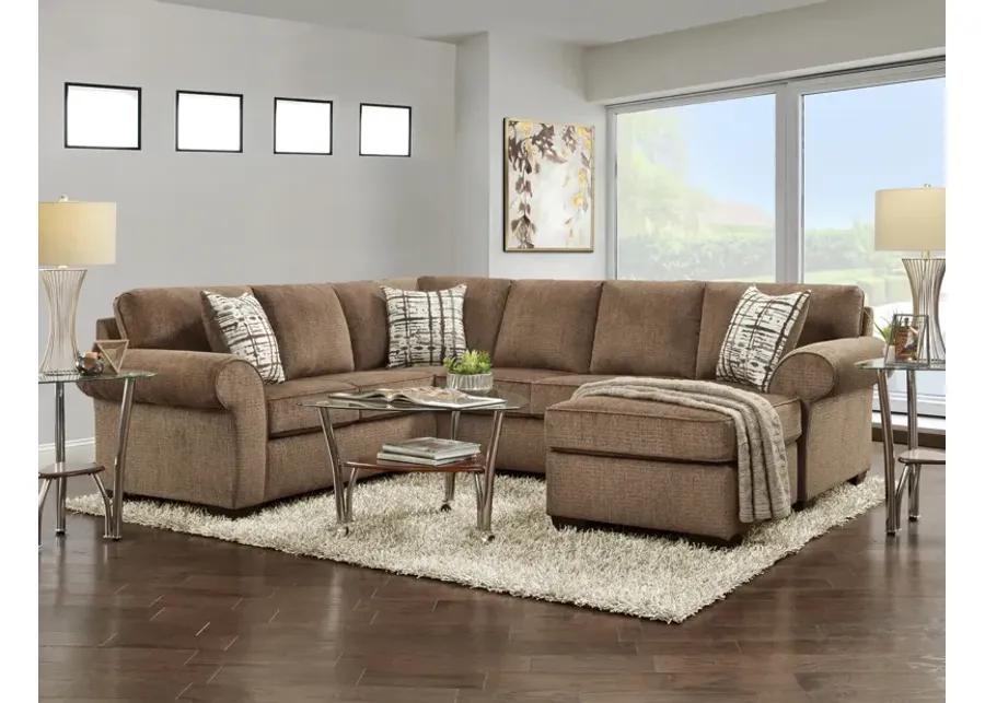 Darwin Sectional - Coffee