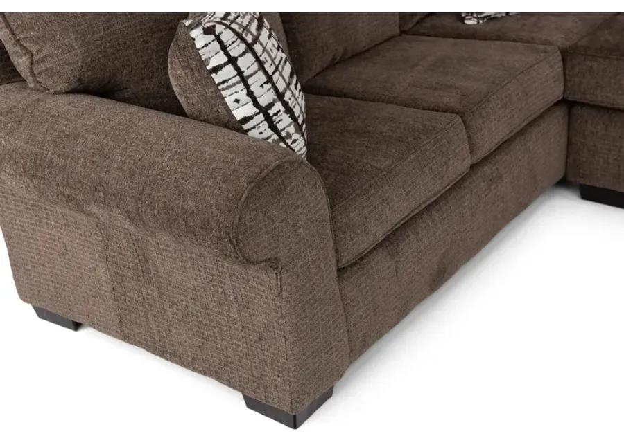 Darwin Sectional - Coffee