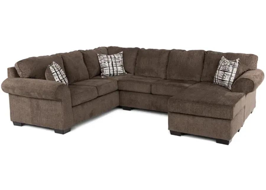 Darwin Sectional - Coffee