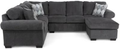 Darwin Sectional - Smoke