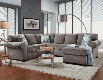 Darwin Sectional - Smoke