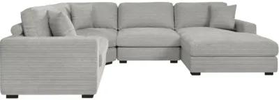 Amora 4 Piece Modular Sectional - Right Chaise