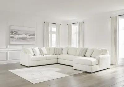 Polly 4 Piece Modular Sectional - Right Chaise