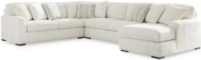 Polly 4 Piece Modular Sectional - Right Chaise