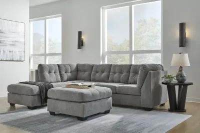 Cassidy Sectional With Left Facing Chaise - Gray