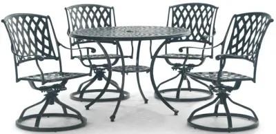 Bellmore II 5 Piece Patio Dining Set