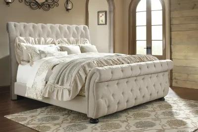 Vienna Upholstered Queen Bed