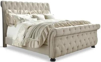 Vienna Upholstered Queen Bed