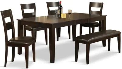 Lincoln Table With 4 Chairs And Bench