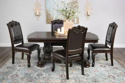 Lasalle Formal Dining Table With 4 Side Chairs