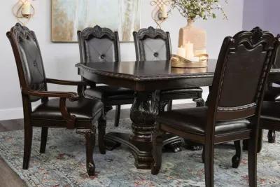 Lasalle Formal Dining With Table 4 Side Chairs And 2 Arm Chairs