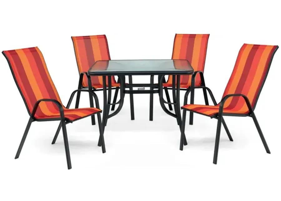 Park Sunset 5 Piece Patio Dining Set