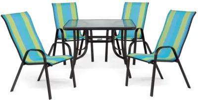 Park Lake 5 Piece Patio Dining Set