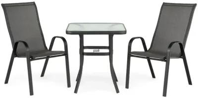 Park Avenue 3pc Bistro Dining Set - Grey