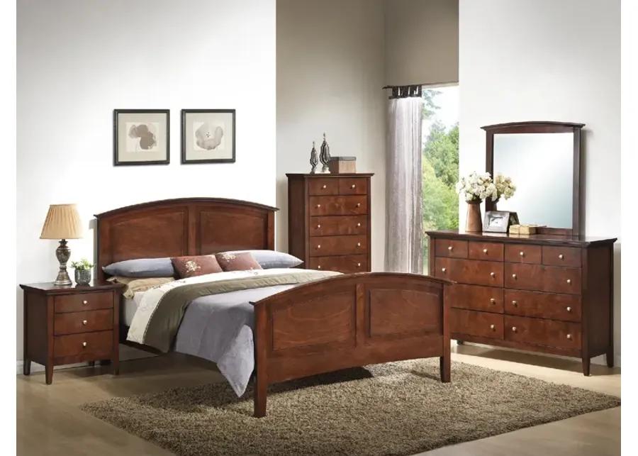 Hanover Queen Bed - Whiskey