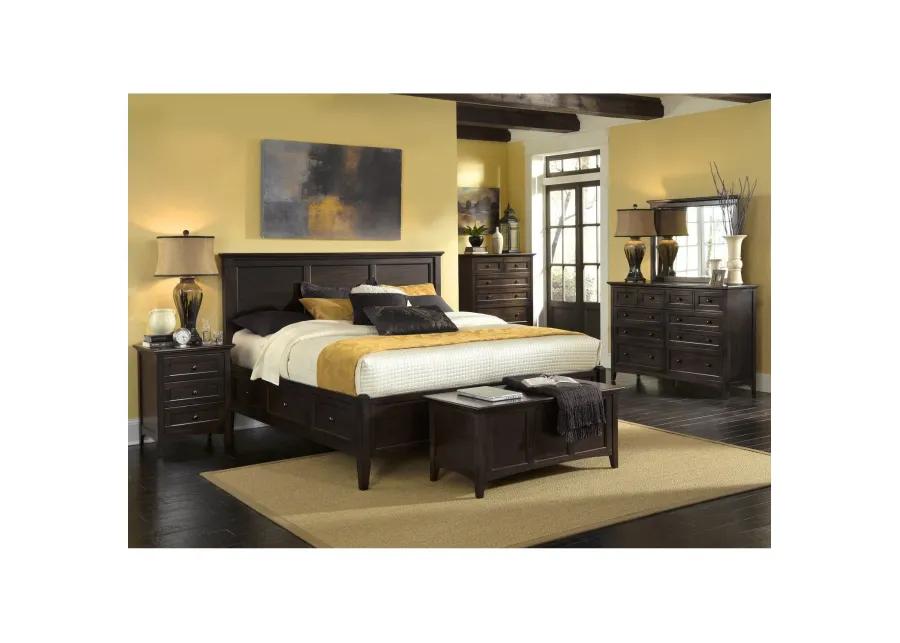 Queen / Cherry Westlake Storage Bedroom Group