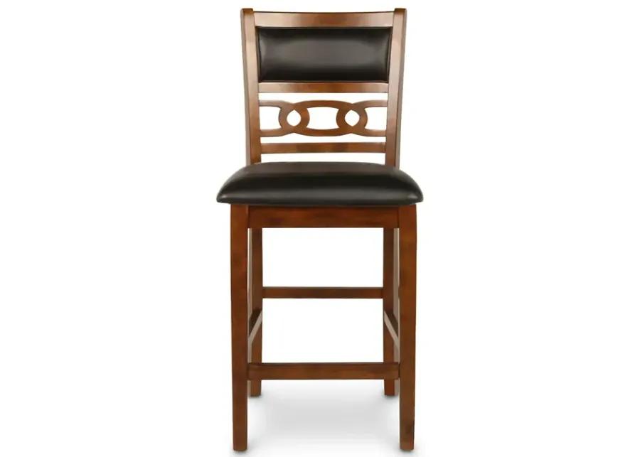 Brown Gia Round Pub Dining Set