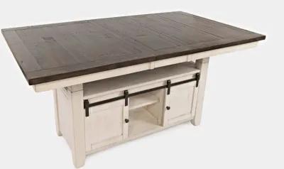 Madison County High-Low Table - White