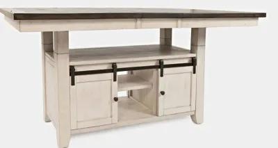 Madison County High-Low Table - White