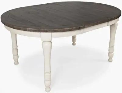 Madison County Oval Table - White