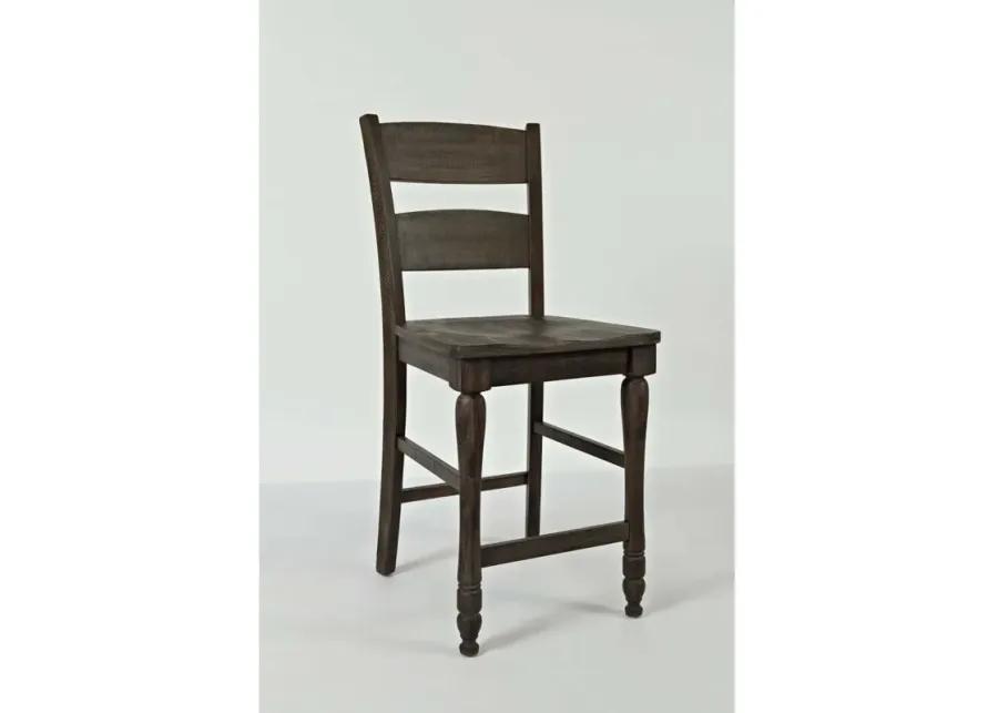 Madison County Stool - Barnwood