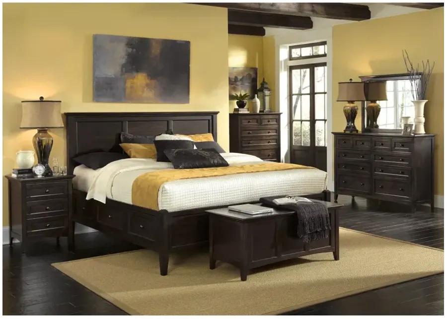 King / Cherry Westlake Storage Bedroom Group