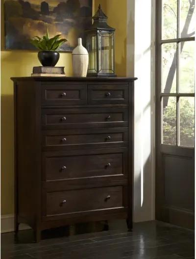 Cherry Westlake 6 Drawer Chest